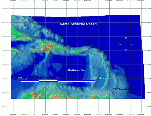 Display of Bathymetric data